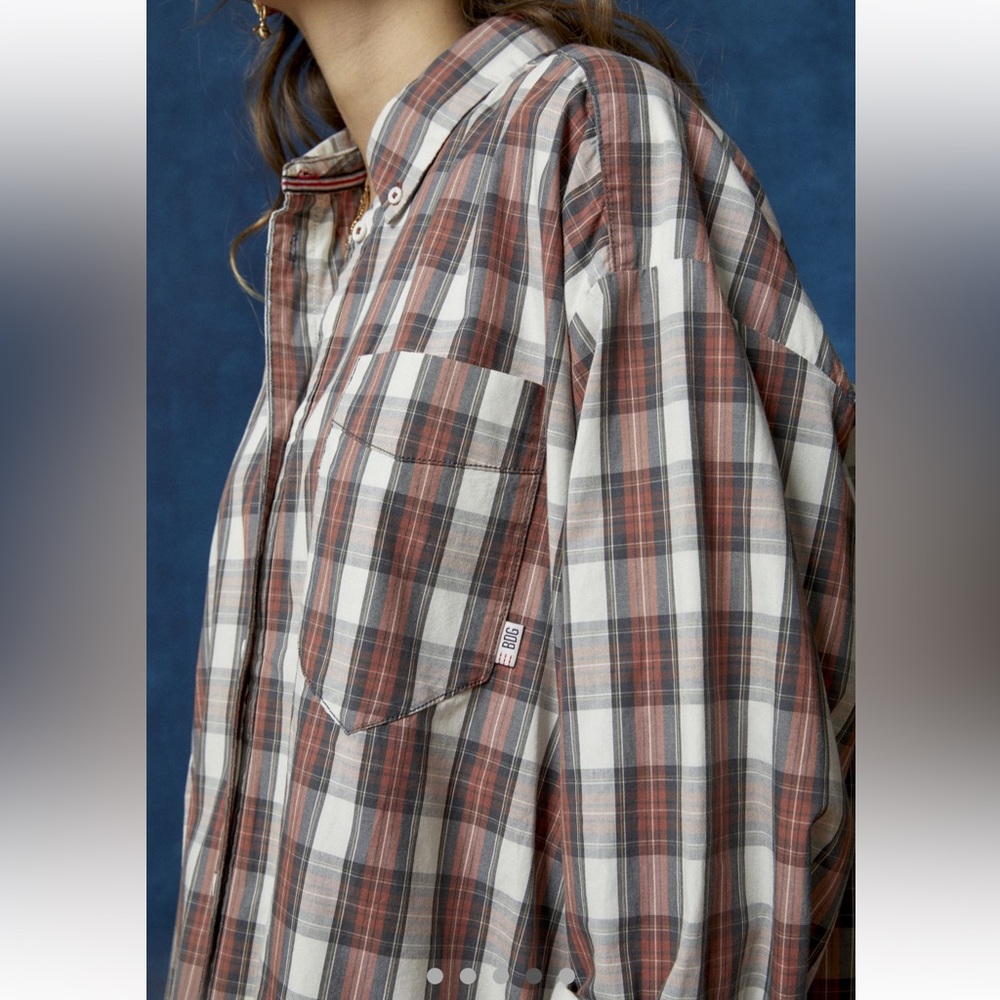 Urban Outfitters BDG Dad Button-Down Shirt Size XS - Picture 4 of 11